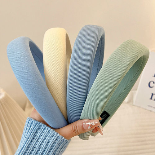 高颅顶海绵发箍洗脸发卡头箍