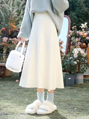 【多款可选】高腰流苏针织半身裙