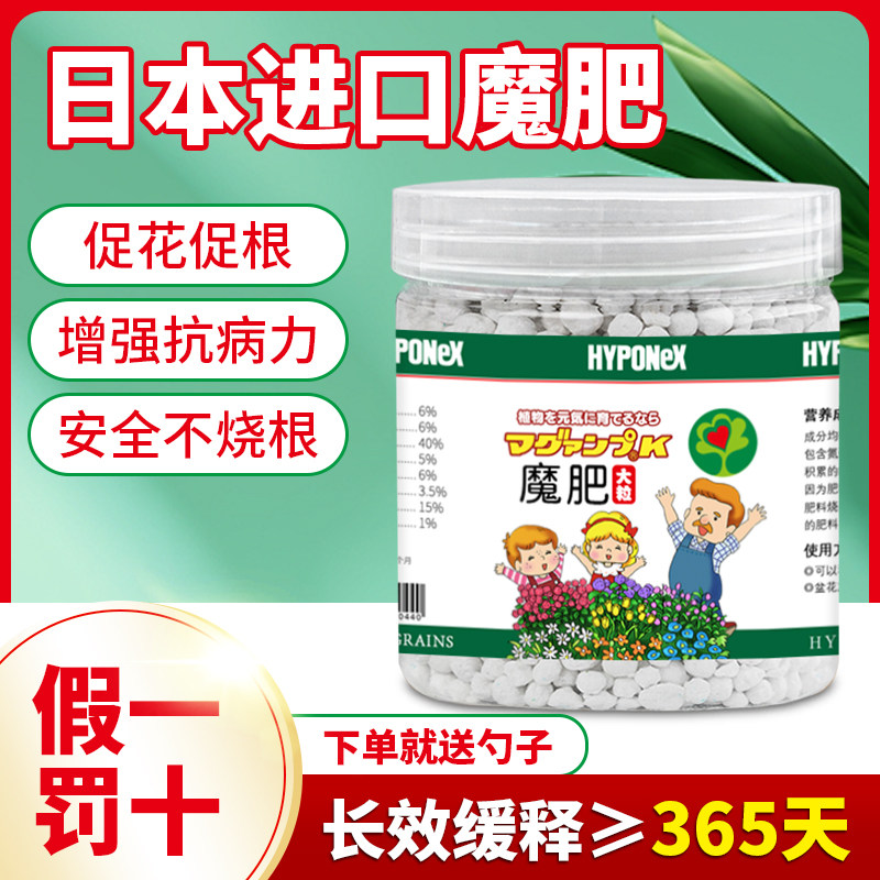 日本进口魔肥长效大颗粒缓释肥兰花专蝴蝶兰专用肥促生长促开花