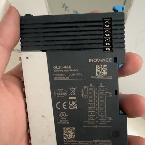 议价汇川INOVANCE GL20-4AD模拟量输入模块，4路A可维修
