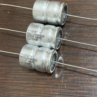 议价120个40v1500uf力法Rifa基美轴向粗铜脚电解