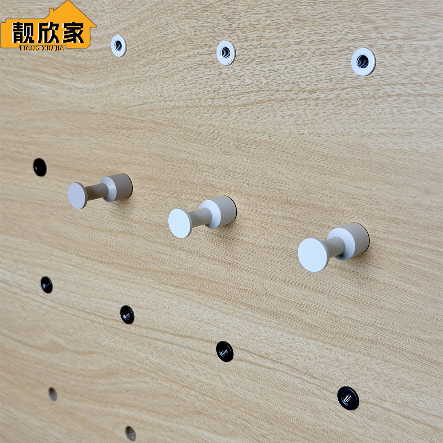 10mm洞洞板预埋螺母挂钩免打孔图片