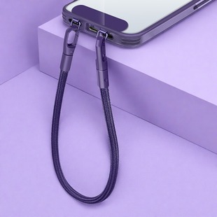 360旋转双扣手机挂绳新款手提手腕链挂脖短吊绳斜挎可背女高端结实耐用携带神器男壳通用防丢挂件挂饰送夹片