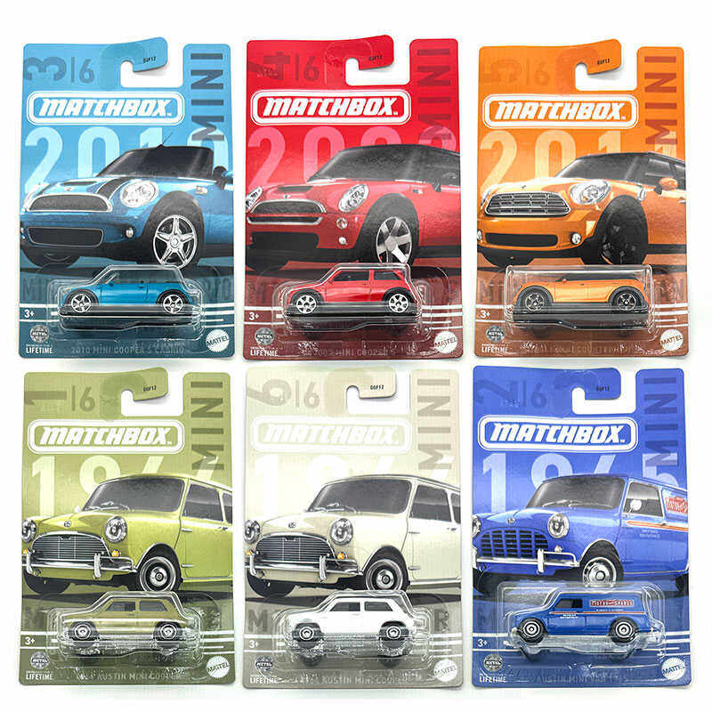 火柴盒合金车模玩具车消防车系列MINI小跑车老爷车主题款收藏车