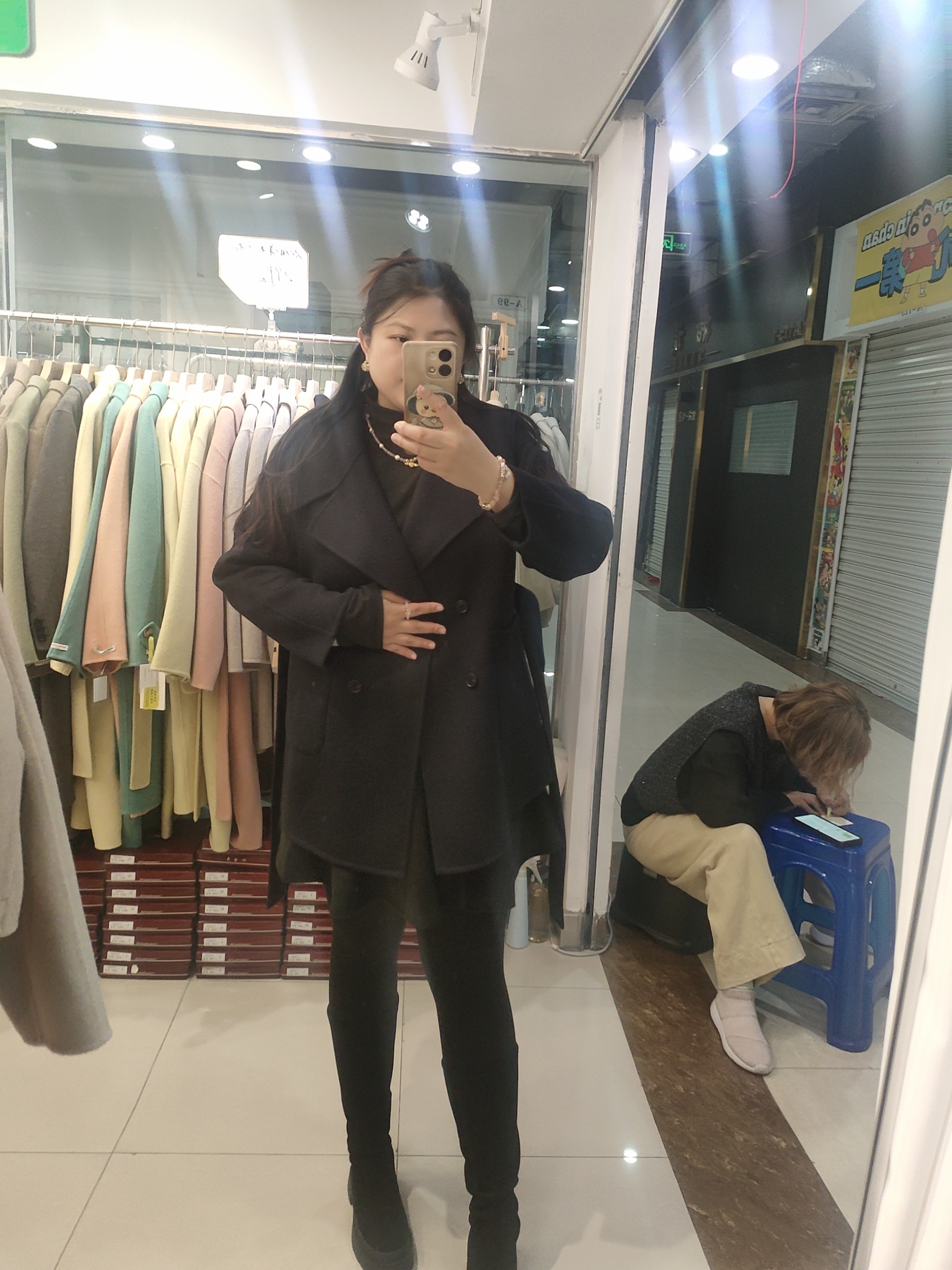 2024秋大码女装名媛风各种羊毛大衣清仓专拍链接