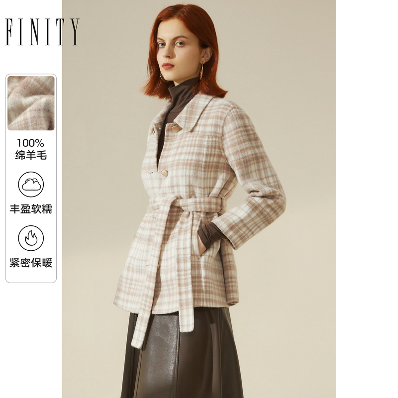 简约休闲大衣女 秋季新品