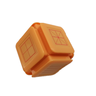 六面田字格印章学习组合批改作业神器小学生教师用四线格拼音格子订正英语红色鼓励六面体六合一多功能