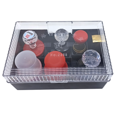 光敏收纳透明小号印章盒