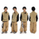 儿童街舞潮服男童套装 嘻哈hiphop马甲女童爵士舞少儿演出服炸街