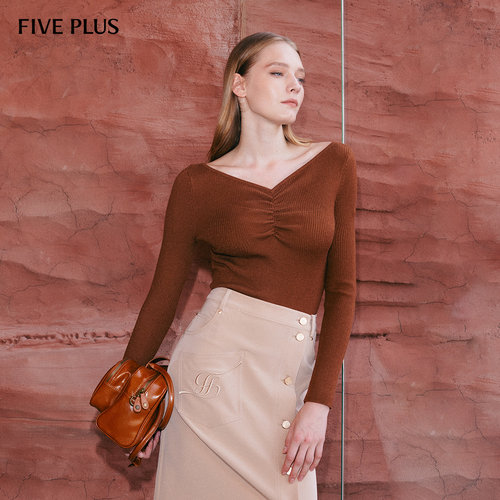 FIVEPLUS可机洗羊毛针