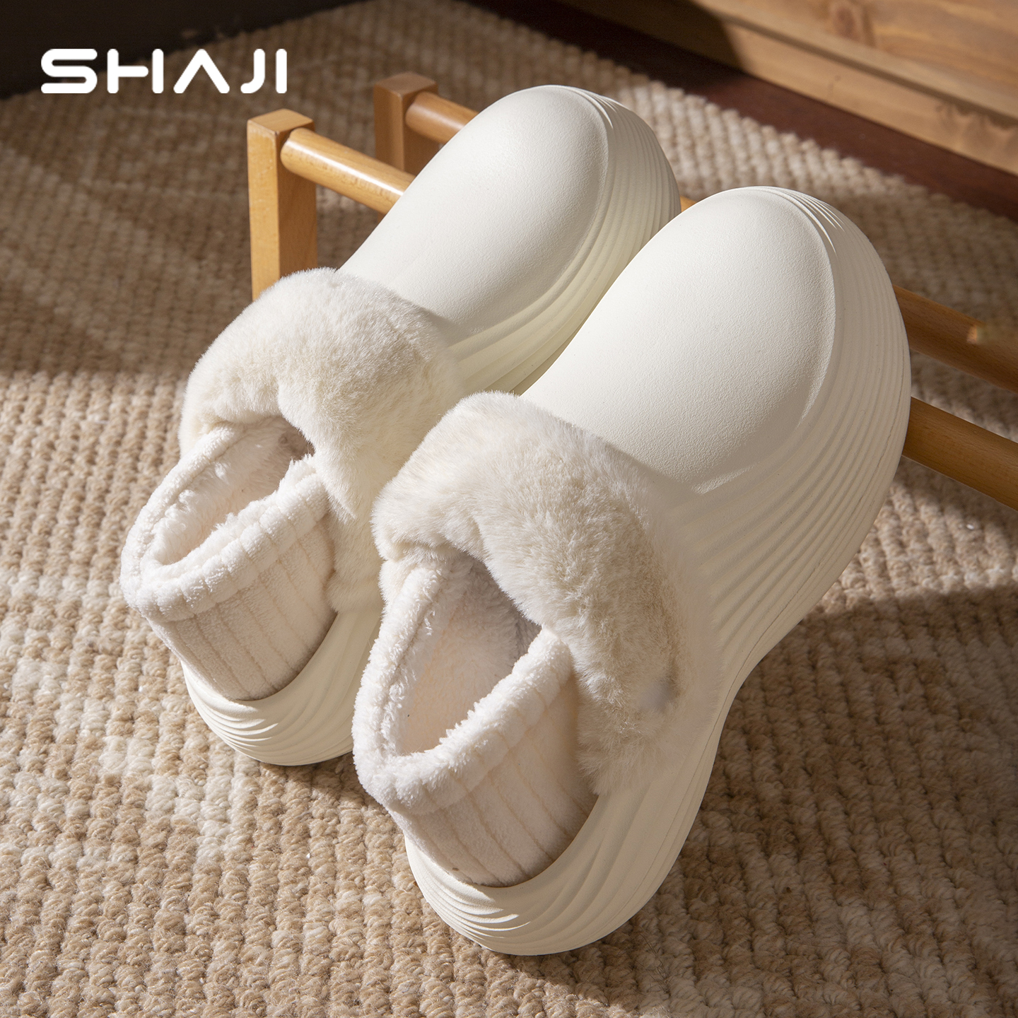 防水棉拖鞋男款包跟2025新款家居室内机洗可拆卸拖鞋冬天男士外穿