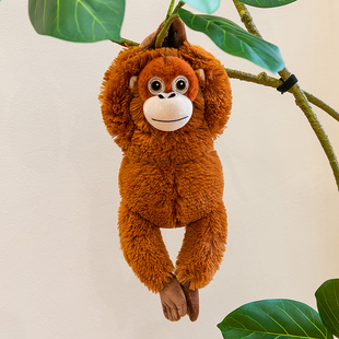 卡通网红大猩猩毛绒玩具长臂猴子公仔玩偶金丝猴搞怪吗喽布娃娃