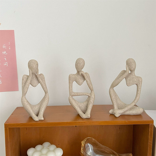 树脂摆件北欧风客厅创意造型装饰