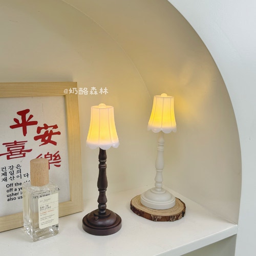 桌面装饰摆件学生宿舍led床头灯
