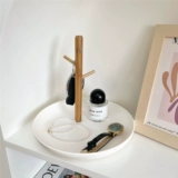 Брендовая деревянная ретро аромотерапия для ключей с застежкой, система хранения, простой и элегантный дизайн