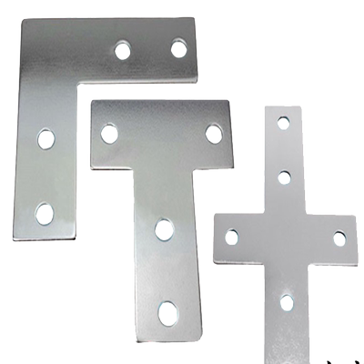 铝型材十字板2020直角连接件