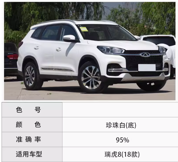 H. Tiggo 818모델펄 화이트하, A. 1L