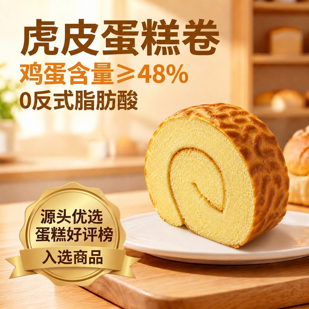 虎皮蛋糕营养食品整箱零食点心速食糕点健康早餐即食肉松面包