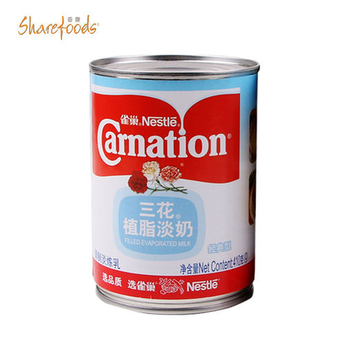 雀巢三花植脂淡奶410g饮料西点