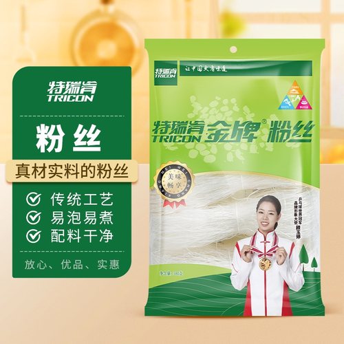 特瑞肯龙口粉丝豌豆粉丝米线380g