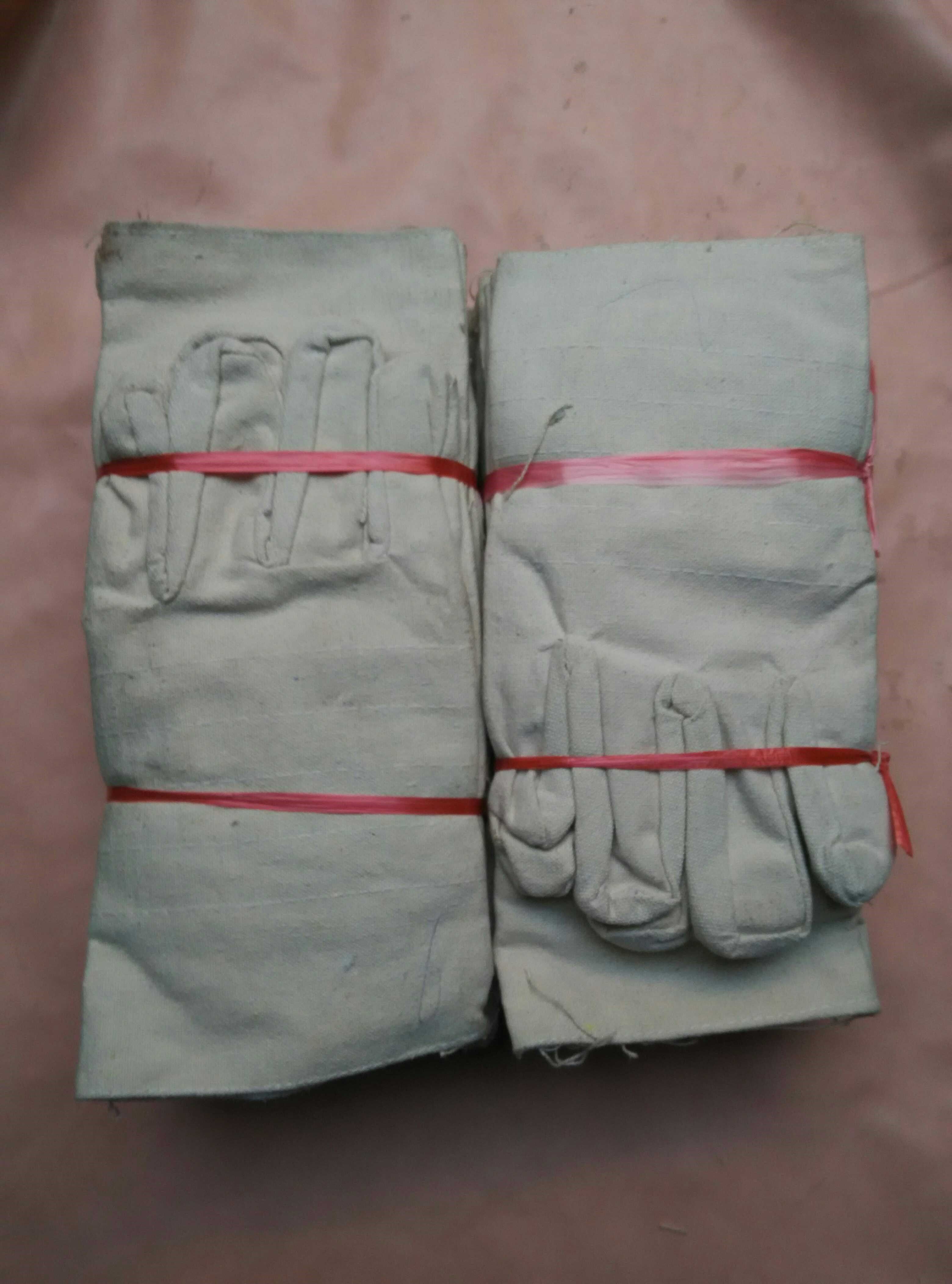 帆布手套耐高温手套防护手套纯棉手套用品手套