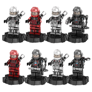 流浪地球2周边运载车运兵车装甲车高难度巨大型积木拼装玩具男孩