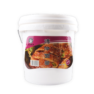 京西明珠烤冷面酱料专用酱商用东北烤冷面酱酸甜酱摆摊甜面酱桶装