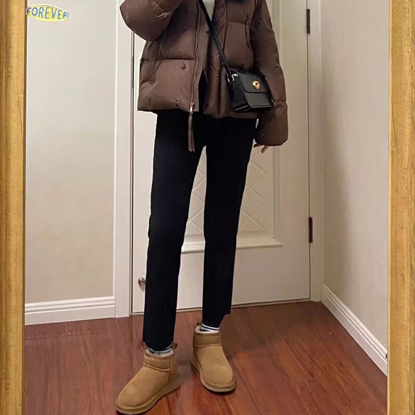 加绒加厚黑色烟管直筒牛仔裤女冬季小个子八九分薄绒法棍裤四面弹,女装/女士精品,牛仔裤,淘宝优惠券,粉丝福利购,淘宝优惠卷