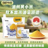 常规轻松熬出厚米油沁州黄石碾小米送宝宝小米油婴儿辅食米油教程