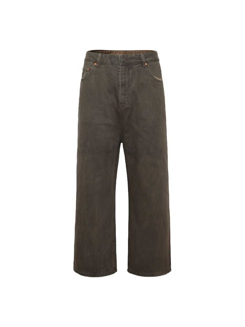 FakeVintage长裤泥浆洗复古