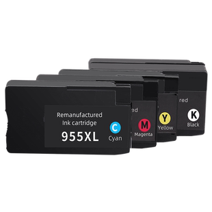 【加大容量】炫墨适用惠普7740墨盒墨水hp officejet Pro 7740打印机大容量墨水盒hp955XL彩色黑色芯片墨盒