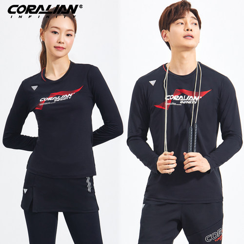 可莱安透气速干韩国长袖羽毛球服