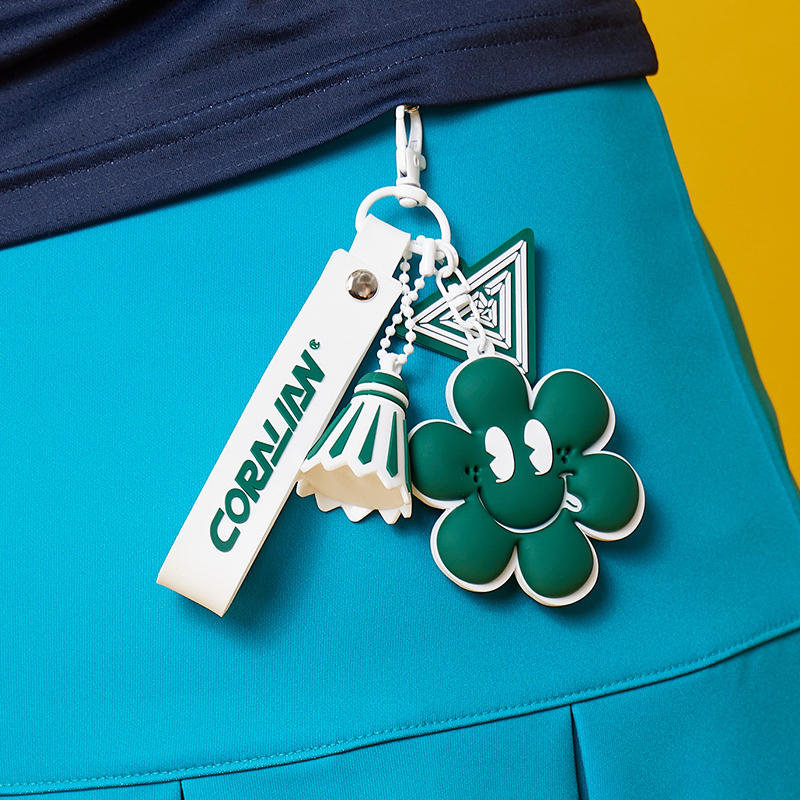 新款可莱安羽毛球挂件情人节礼物