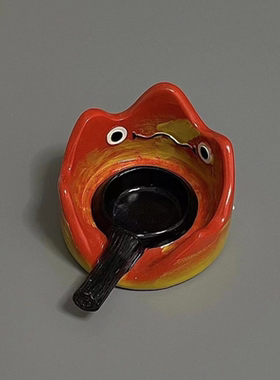 卡西烛台小夜灯火焰摆件哈尔移动城堡女生生日礼物