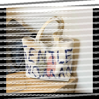 帆布包包女大容量2025新款字母小众单肩包上课上班日常通勤托特包