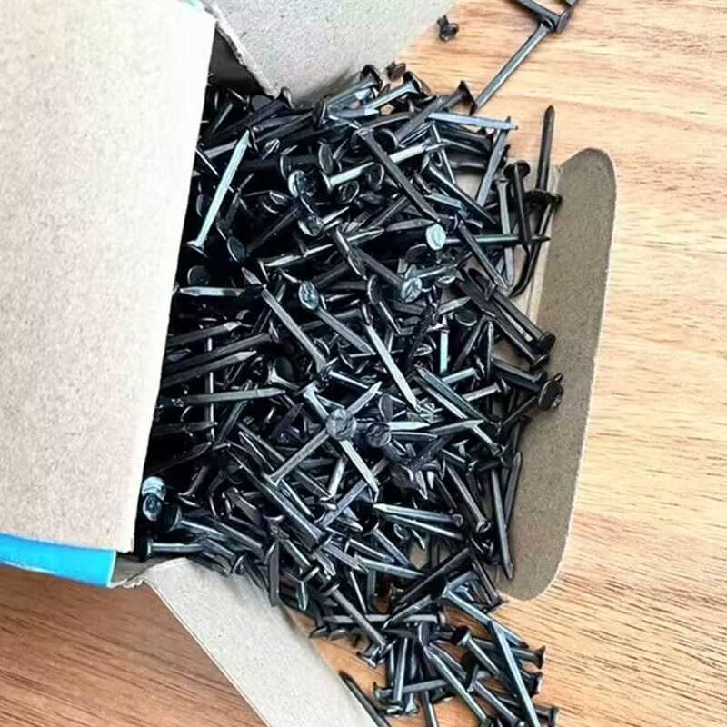 硬钉鞋鞋钉修鞋小钉鞋子臭皮钉尖钉黑色铁钉钉子四角钉方钉四方方图片