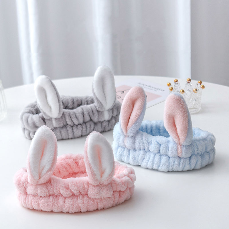 冬季男女通用发带洗脸专用防滑发箍束发带敷面膜洗漱头箍头巾头饰