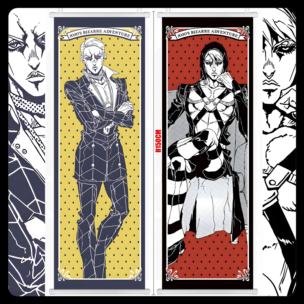 JOJO 黄金之风 里苏特 普罗修特 暗杀小组 挂画海报壁画周边谷子