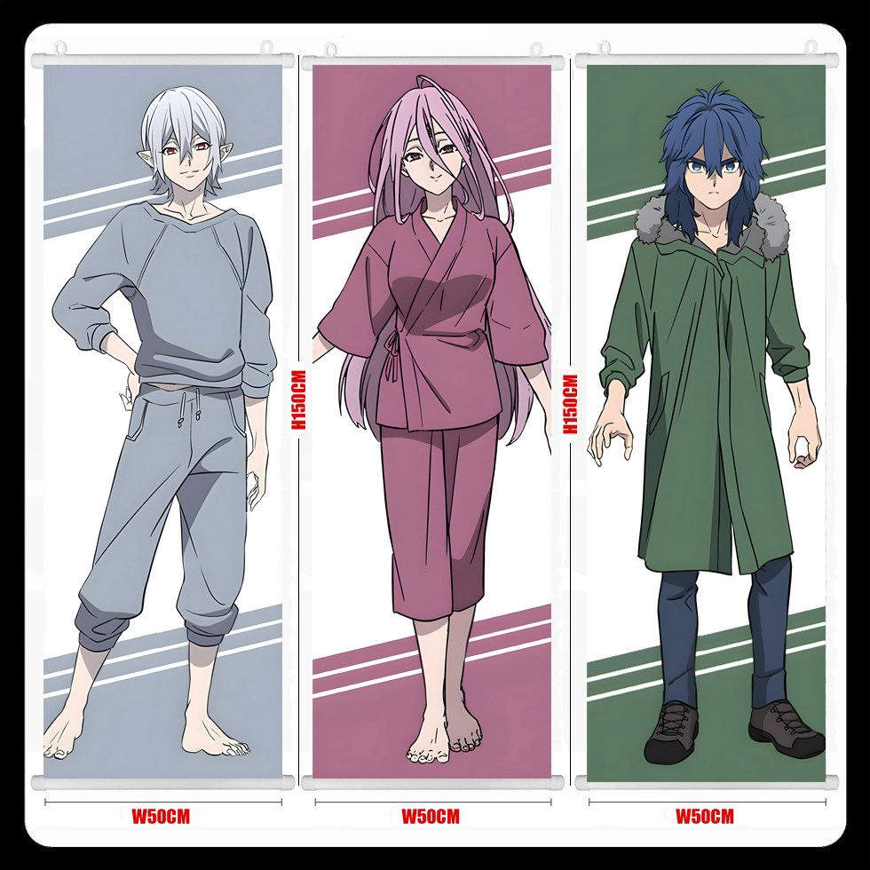 怪物事变周边 日下夏羽 蓼丸织 野火丸 米哈伊 挂画海报壁画谷子