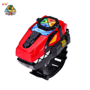 心奇爆龙战车X龙装战甲变形魔方手表召唤器新奇暴龙航天飞机玩具6