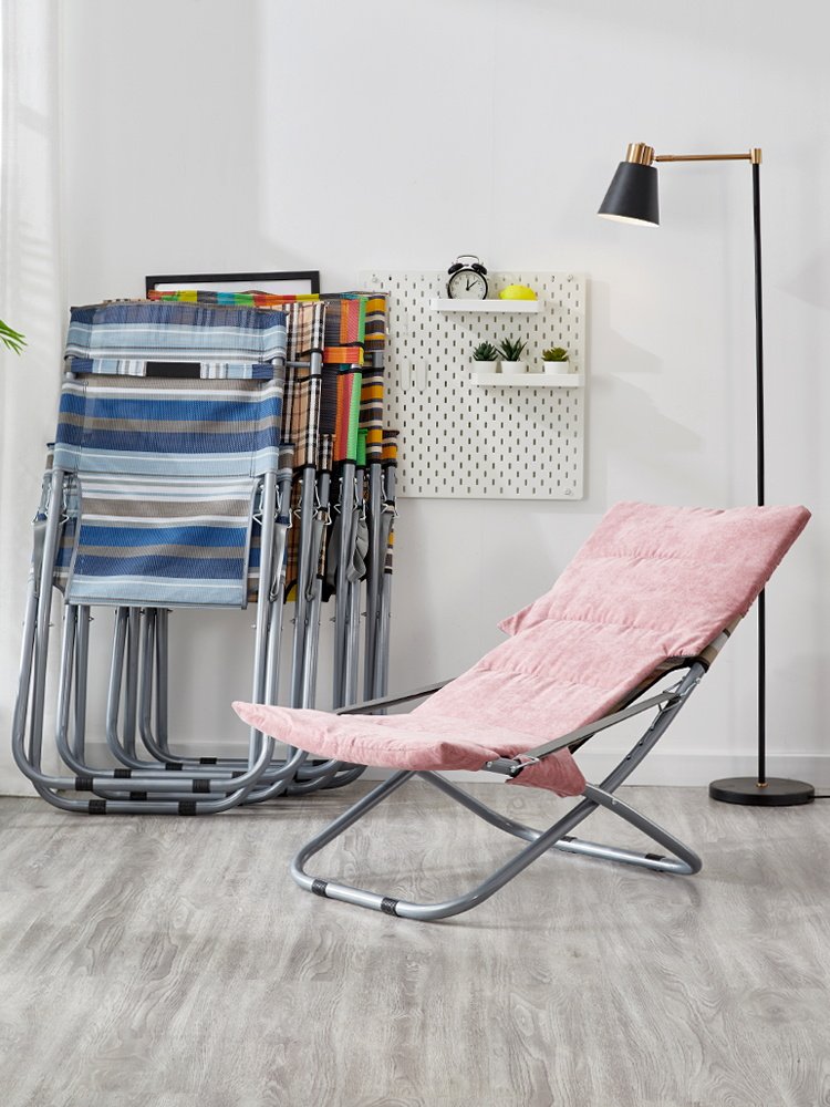 躺椅孕妇万用折叠ins风中午休息的小型家用办公室午睡椅迷你简易