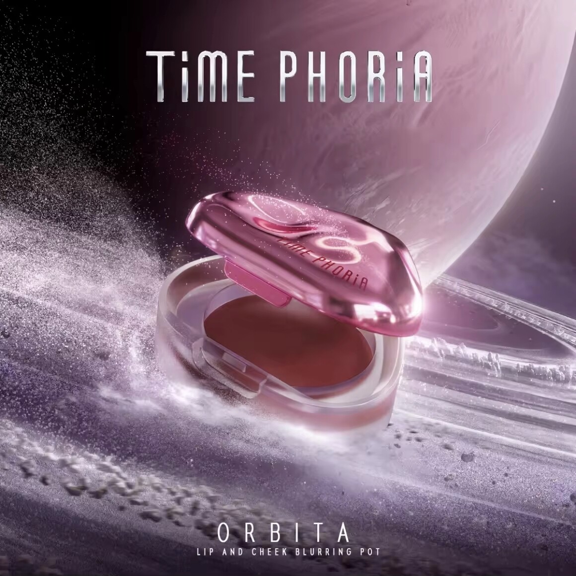 泰国Time Phoria懒人多用膏唇颊腮红眼影唇泥三合一持妆显色