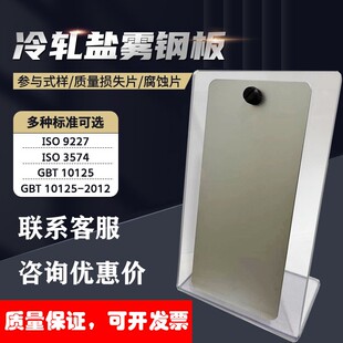 ISO 9227盐雾参比试验片CR4冷轧钢板试验片实验质量损失片对测试