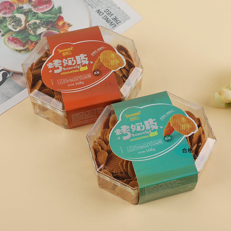 普恩达内蒙古烤奶皮子168克原味燕麦特产香酥奶酪休闲零食奶锅巴
