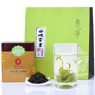 山峡云雾绿茶茶叶明前茶春茶 礼盒装125克