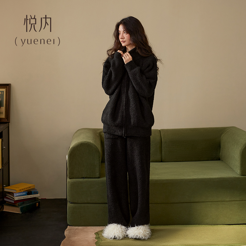 【商场同款】悦内女士珊瑚绒睡衣