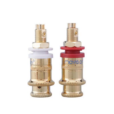 MOVEON镀厚金免焊接接线柱