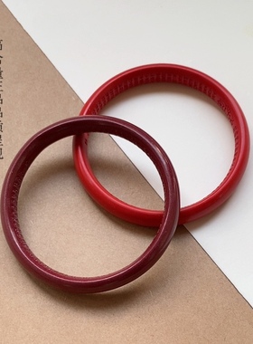 【特价清库存/保真朱砂】含礼盒包装 紫金砂手镯心经镯子红砂清货