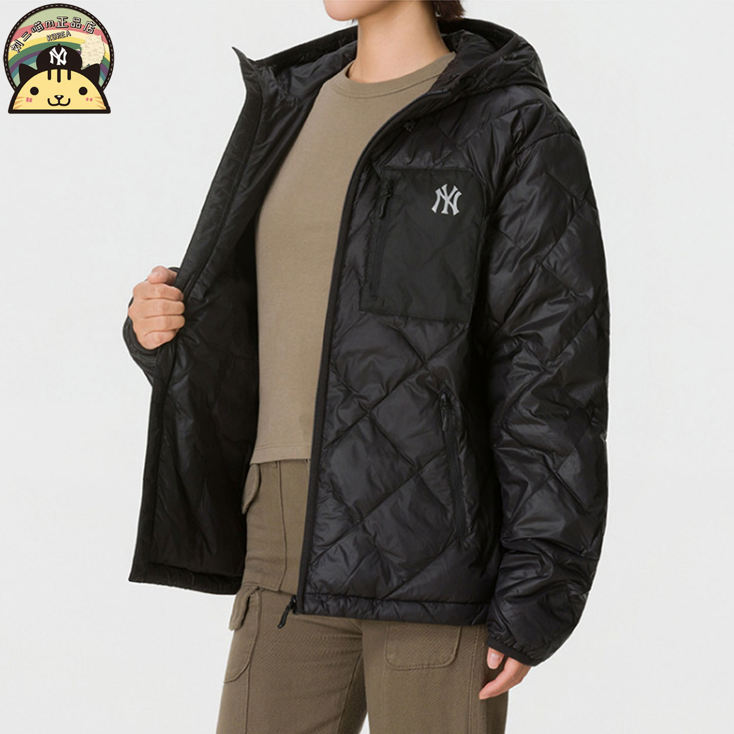 MLB正品假一罚十运动羽绒服