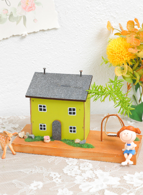 灵彩木摆件装饰美工幼儿园